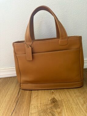 Vintage Coach Bleecker Satchel Camel